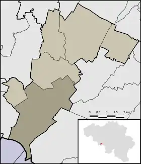 Localisation de Sars-la-Bruyère