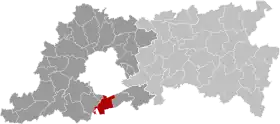 Localisation de Rhode-Saint-GenèseSint-Genesius-Rode