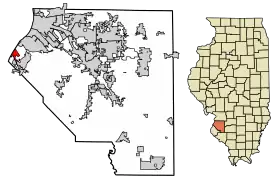 Localisation de East Carondelet