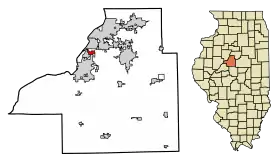 Localisation de Marquette Heights