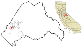 Localisation de Jamestown