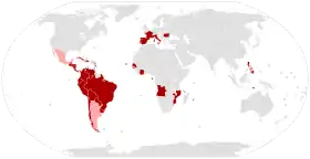 Carte de l'organisation