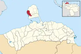 Localisation de Los Taques