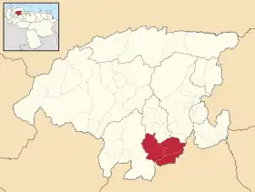 Localisation de Andrés Eloy Blanco