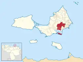 Localisation de García