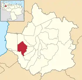 Localisation de Bolívar