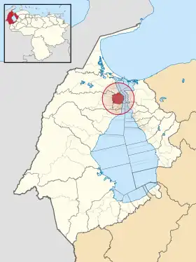 Localisation de Maracaibo