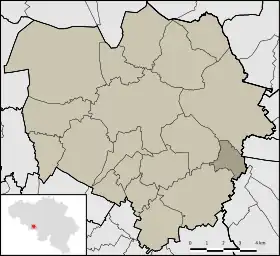 Localisation de Villers-Saint-Ghislain