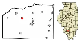 Localisation de Addieville