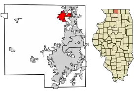 Localisation de Rockton