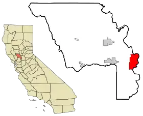 Localisation de West Sacramento