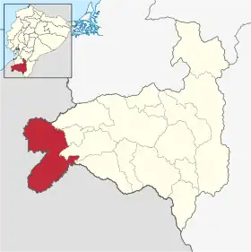 Localisation de Canton de Zapotillo