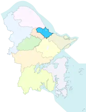 Localisation de Zhènhǎi Qū