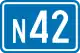 Image illustrative de l’article Route nationale 42 (Belgique)