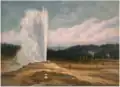Grafton Tyler Brown&nbsp;(en), Old Faithful Geyser, Yellowstone National Park, 1887.