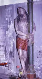 Christ à la colonne, 1438, église des Cordeliers à Fribourg, Suisse