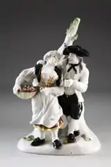 porcelaine par Feilner&nbsp;(de), musée Hallwyl, Stockholm