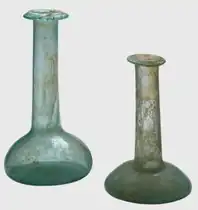 Flacons à parfums de la tombe de Pombalinho, Santarém. Époque romaine, Ier – IIe&nbsp;siècle apr. J.-C.