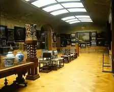 La galerie de peinture.
