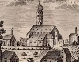 Dessin de Johann Dreyer avant 1803.