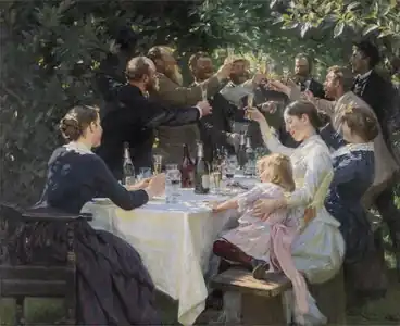 Hip, Hip, Hurrah! (1888), musée des beaux-arts de Göteborg.