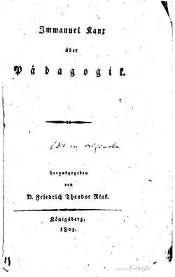 Image illustrative de l’article Réflexions sur l'éducation