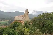 Photographie du haut du village.