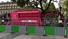 photo d’un engin en ville